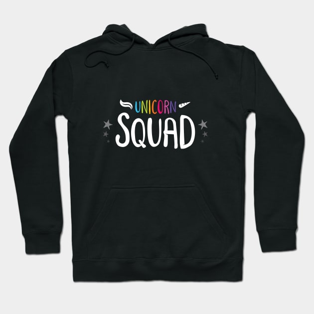 Unicorn Squad Hoodie by zoljo